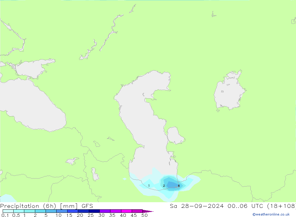 Z500/Rain (+SLP)/Z850 GFS Sa 28.09.2024 06 UTC