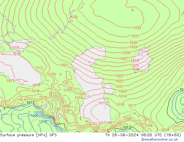 GFS: Th 26.09.2024 06 UTC