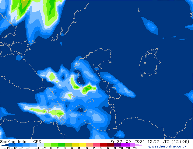 Soaring Index GFS pt. 27.09.2024 18 UTC