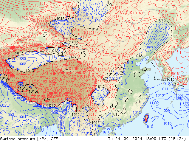 GFS: mar 24.09.2024 18 UTC