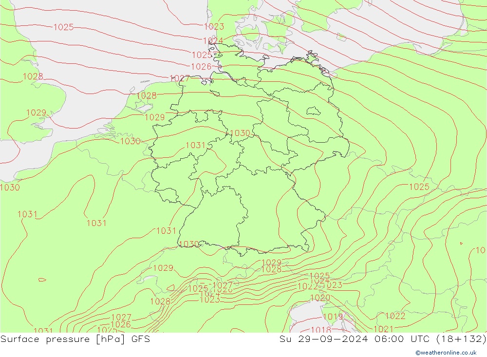 GFS: zo 29.09.2024 06 UTC