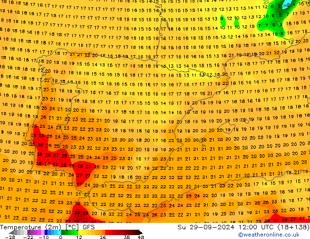 GFS: Su 29.09.2024 12 UTC