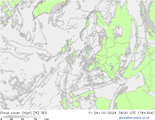 облака (средний) GFS пт 04.10.2024 18 UTC