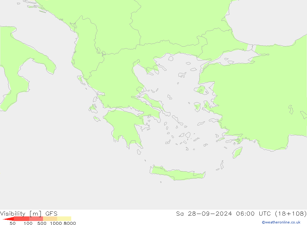 Zicht GFS za 28.09.2024 06 UTC