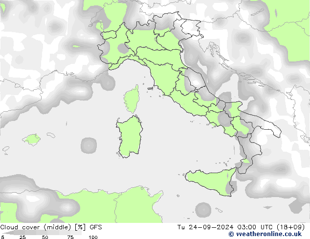 Nubi medie GFS mar 24.09.2024 03 UTC