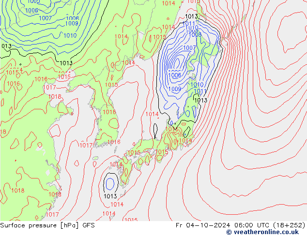 GFS: Pá 04.10.2024 06 UTC