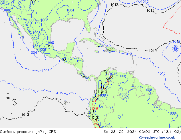 GFS:  28.09.2024 00 UTC