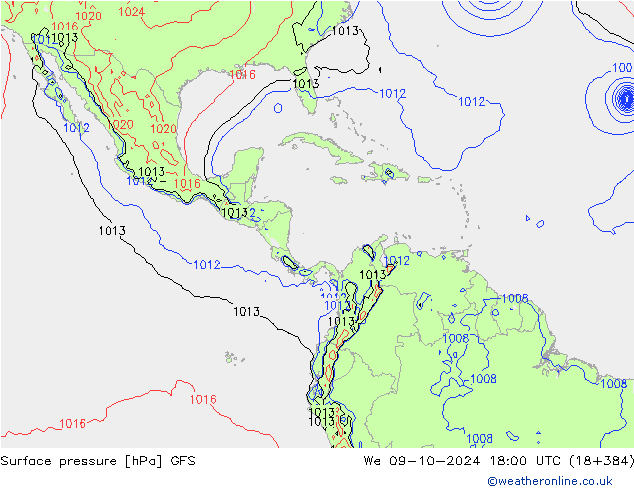      GFS  09.10.2024 18 UTC