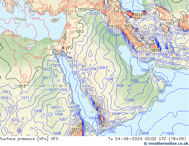 GFS: Tu 24.09.2024 00 UTC