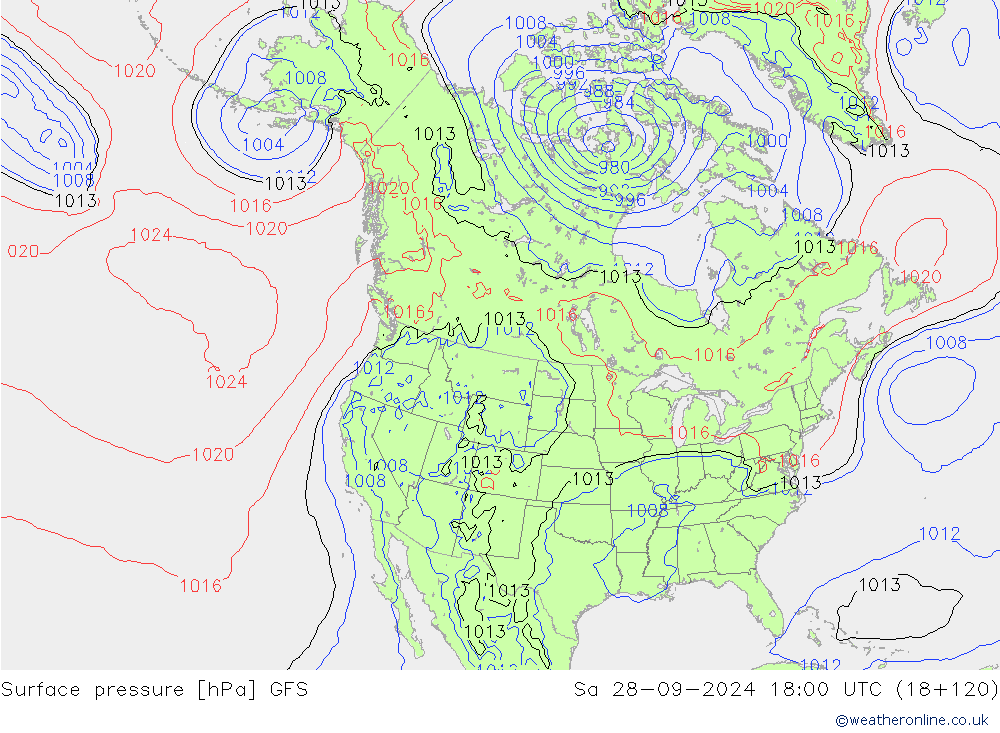 GFS: Sáb 28.09.2024 18 UTC