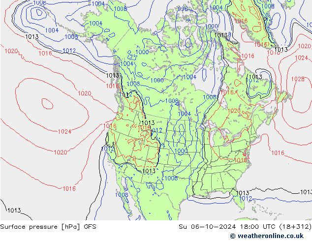      GFS  06.10.2024 18 UTC