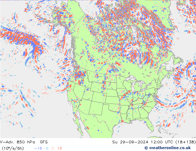 V-Adv. 850 hPa GFS Su 29.09.2024 12 UTC