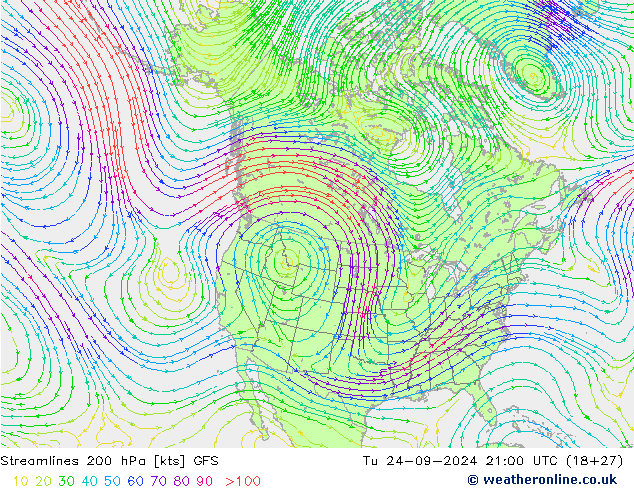 Rüzgar 200 hPa GFS Sa 24.09.2024 21 UTC