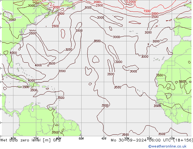 Theta-W Sıfır Seviyesi GFS Pzt 30.09.2024 06 UTC