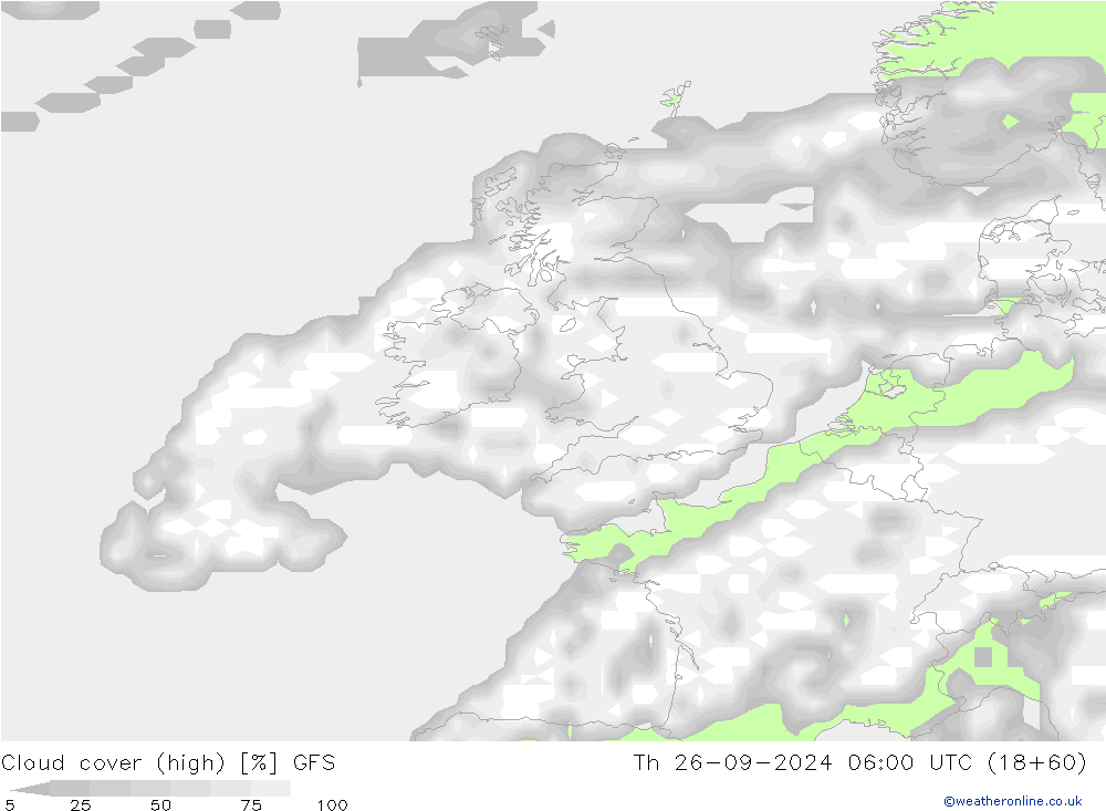 Nubes altas GFS jue 26.09.2024 06 UTC