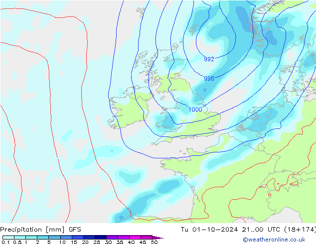 GFS: mar 01.10.2024 00 UTC