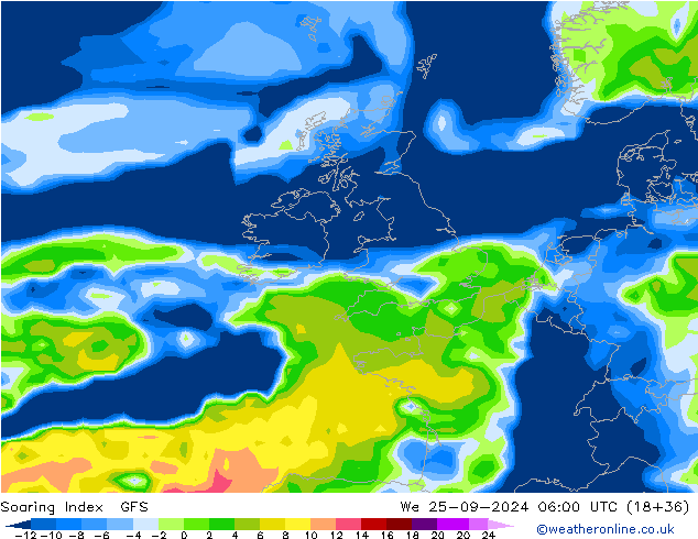 Soaring Index GFS We 25.09.2024 06 UTC