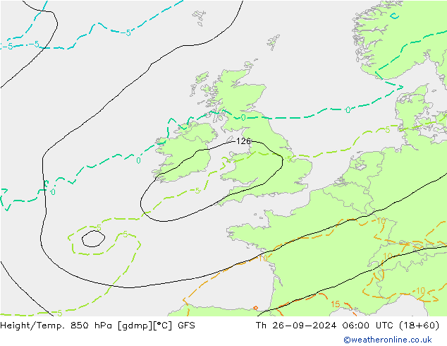 GFS: Th 26.09.2024 06 UTC