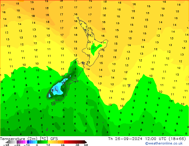 GFS: Th 26.09.2024 12 UTC