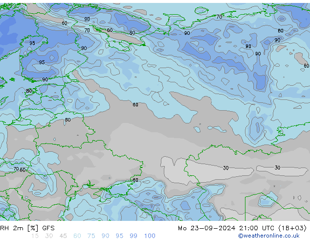 2m Nispi Nem GFS Eylül 2024