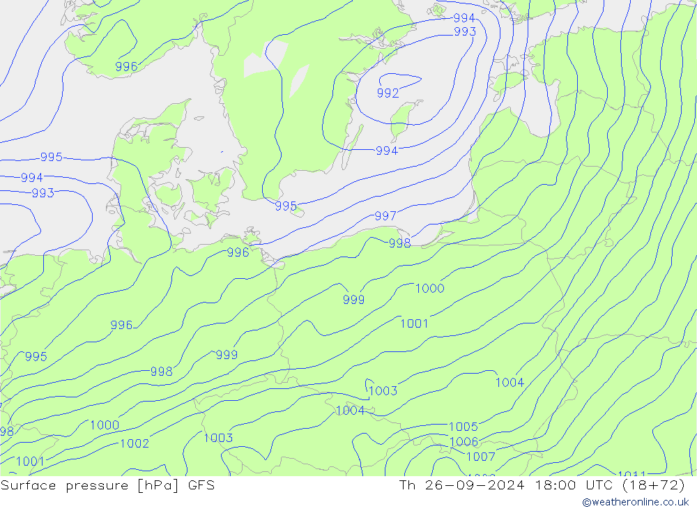 GFS: Qui 26.09.2024 18 UTC