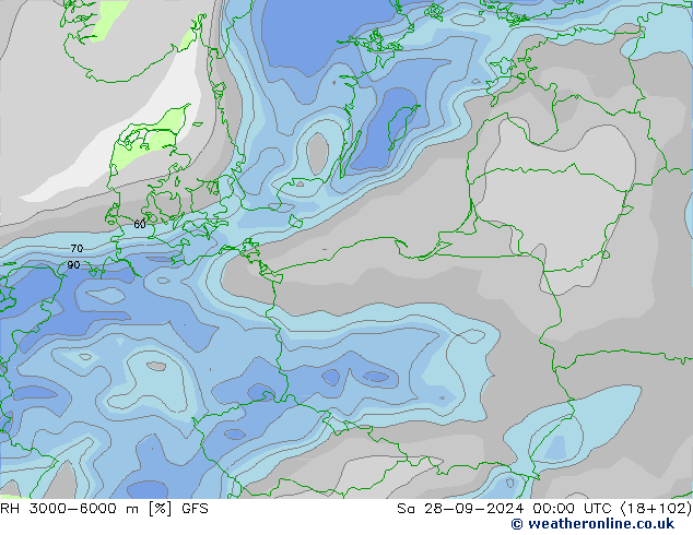 RH 3000-6000 m GFS sab 28.09.2024 00 UTC