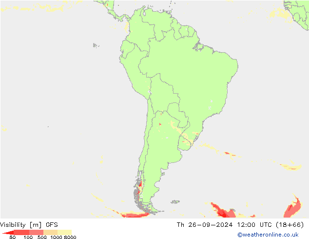 visibilidade GFS Qui 26.09.2024 12 UTC