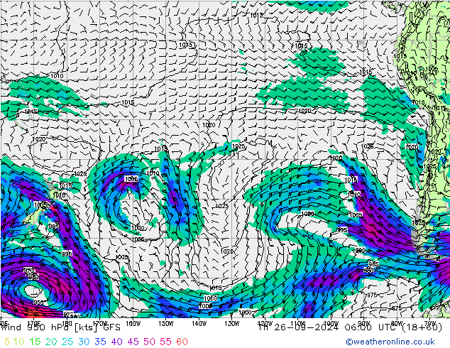 Wind 950 hPa GFS Do 26.09.2024 06 UTC