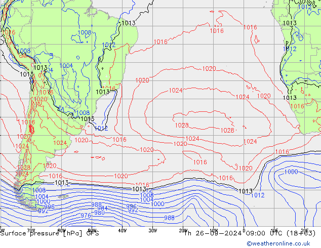      GFS  26.09.2024 09 UTC