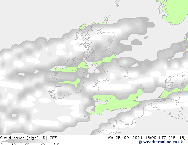  () GFS  25.09.2024 18 UTC