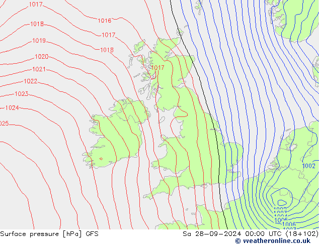 GFS: Sa 28.09.2024 00 UTC