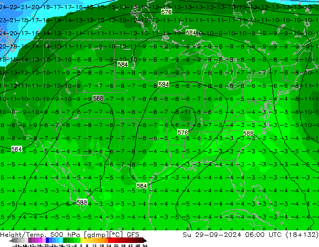 GFS: Paz 29.09.2024 06 UTC