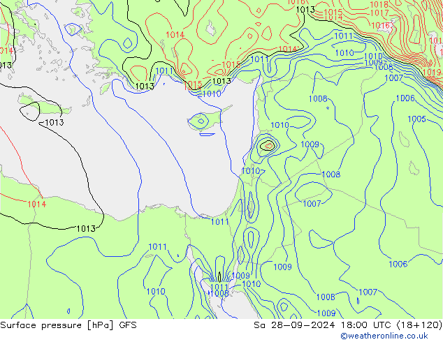 GFS: Sáb 28.09.2024 18 UTC