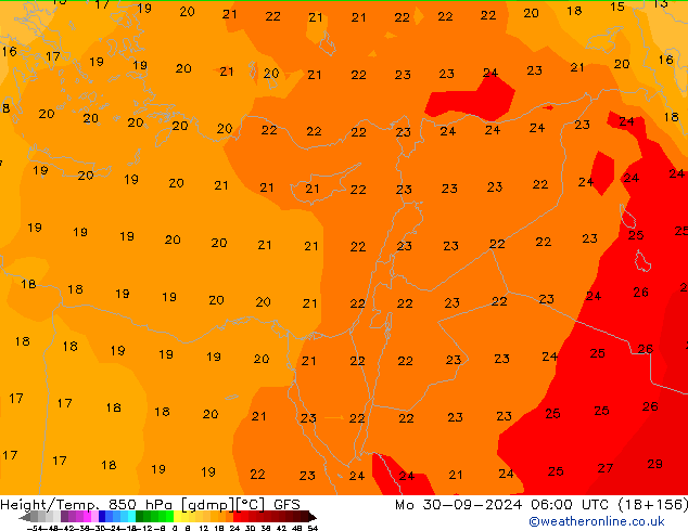 Z500/Rain (+SLP)/Z850 GFS Seg 30.09.2024 06 UTC