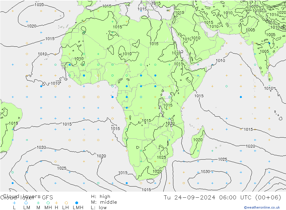 Cloud layer GFS mar 24.09.2024 06 UTC