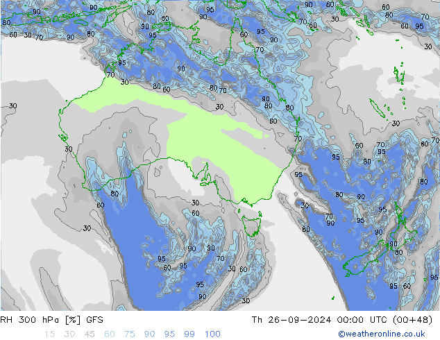 RH 300 hPa GFS Do 26.09.2024 00 UTC