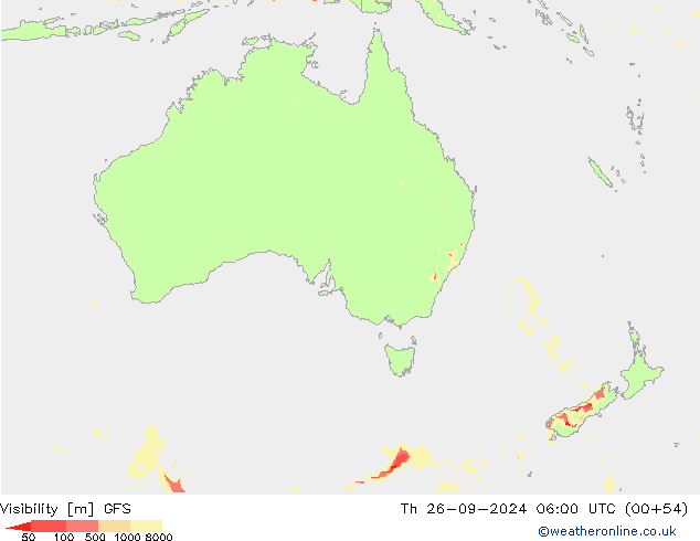 Visibilité GFS jeu 26.09.2024 06 UTC