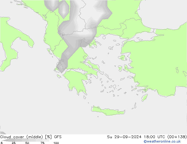 Nubes medias GFS dom 29.09.2024 18 UTC