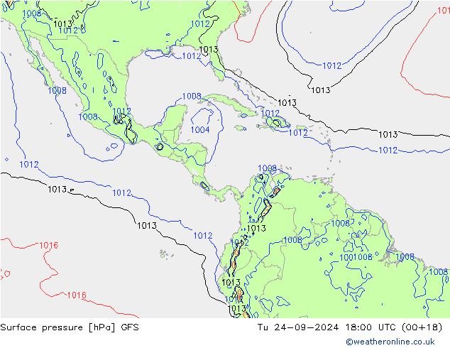 GFS: Tu 24.09.2024 18 UTC