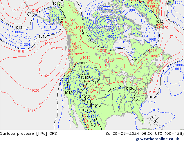 GFS: Ne 29.09.2024 06 UTC