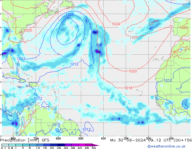 GFS: Mo 30.09.2024 12 UTC