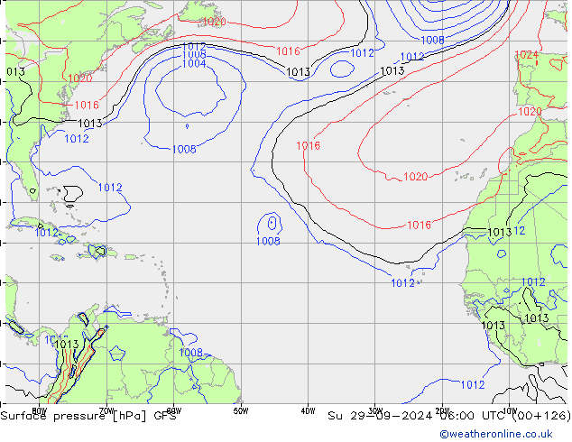 GFS: Ne 29.09.2024 06 UTC