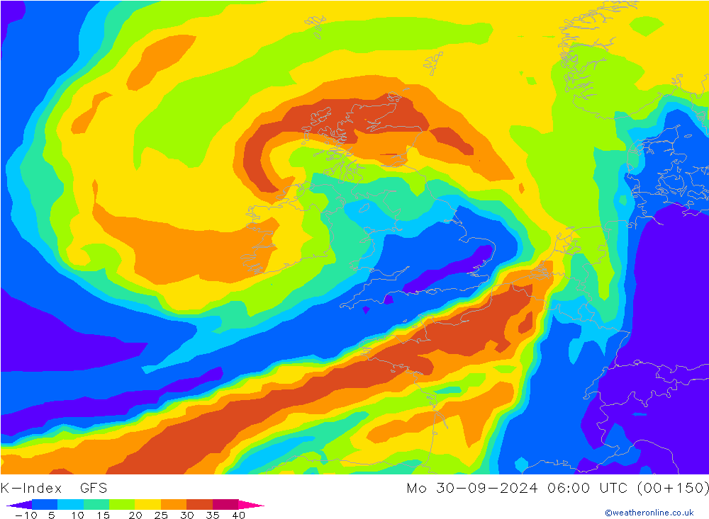 K-Index GFS Mo 30.09.2024 06 UTC