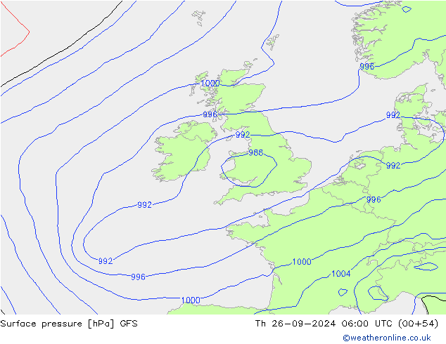 GFS:  26.09.2024 06 UTC