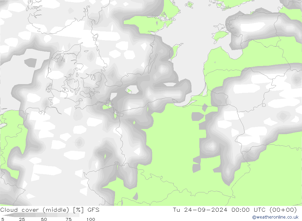 nuvens (médio) GFS Ter 24.09.2024 00 UTC