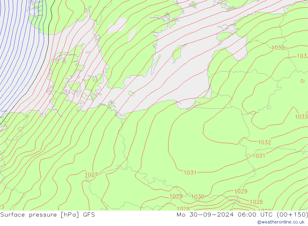 GFS: пн 30.09.2024 06 UTC