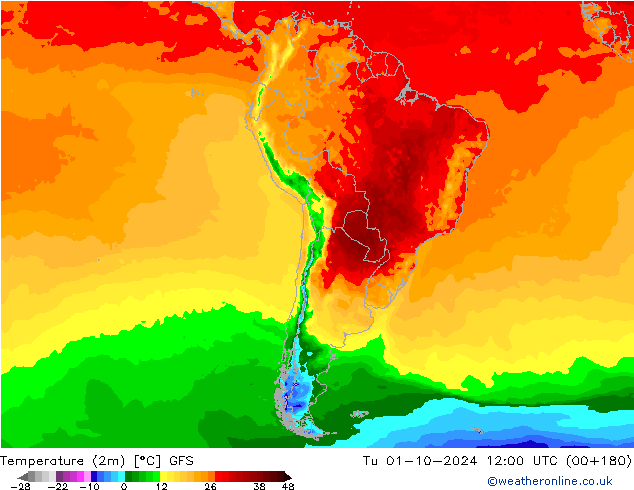 GFS: Sa 01.10.2024 12 UTC