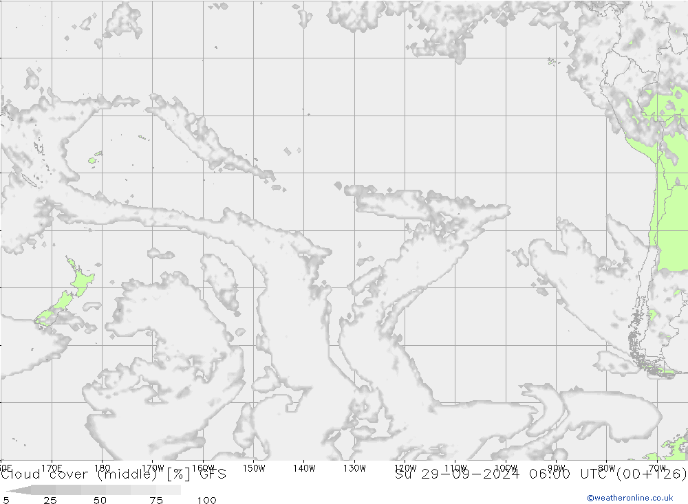 Nuages (moyen) GFS dim 29.09.2024 06 UTC