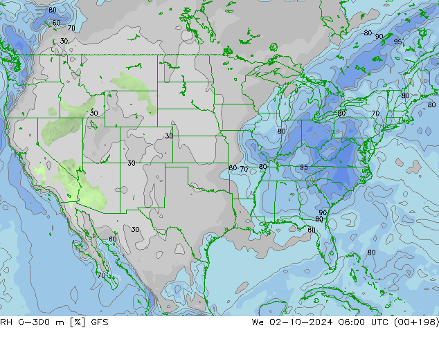 RV 0-300 m GFS wo 02.10.2024 06 UTC