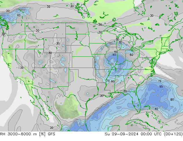 3000-6000 m Nispi Nem GFS Paz 29.09.2024 00 UTC